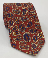 Macclesfield Modern Madder Printed Silk Tie MMPT-32
